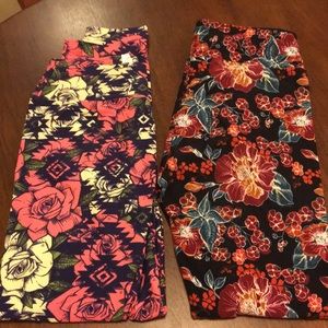 2 pairs of OS LuLaRoe Leggings
